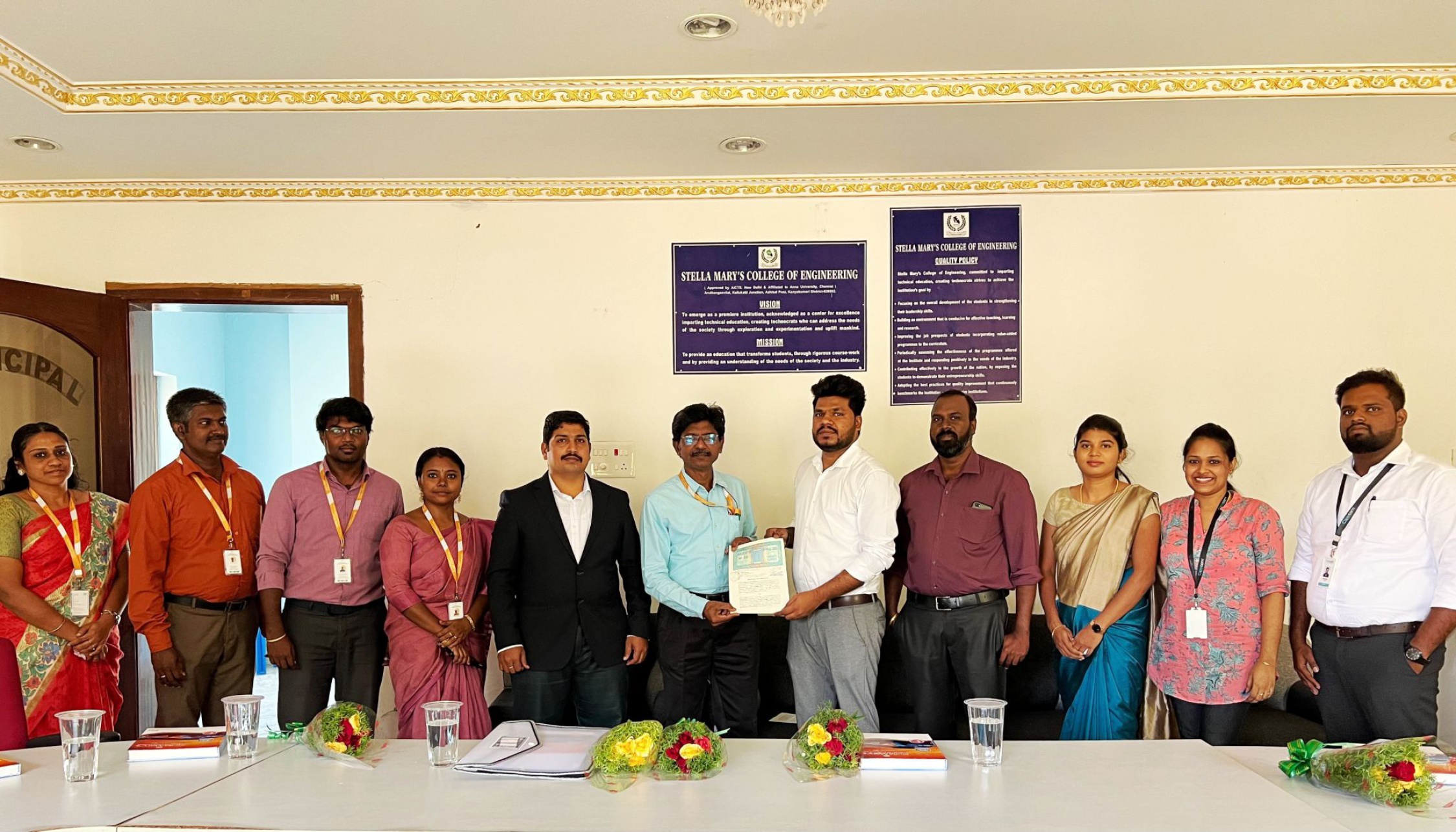 Capecom Solutions Team Up with Stella Mary's College